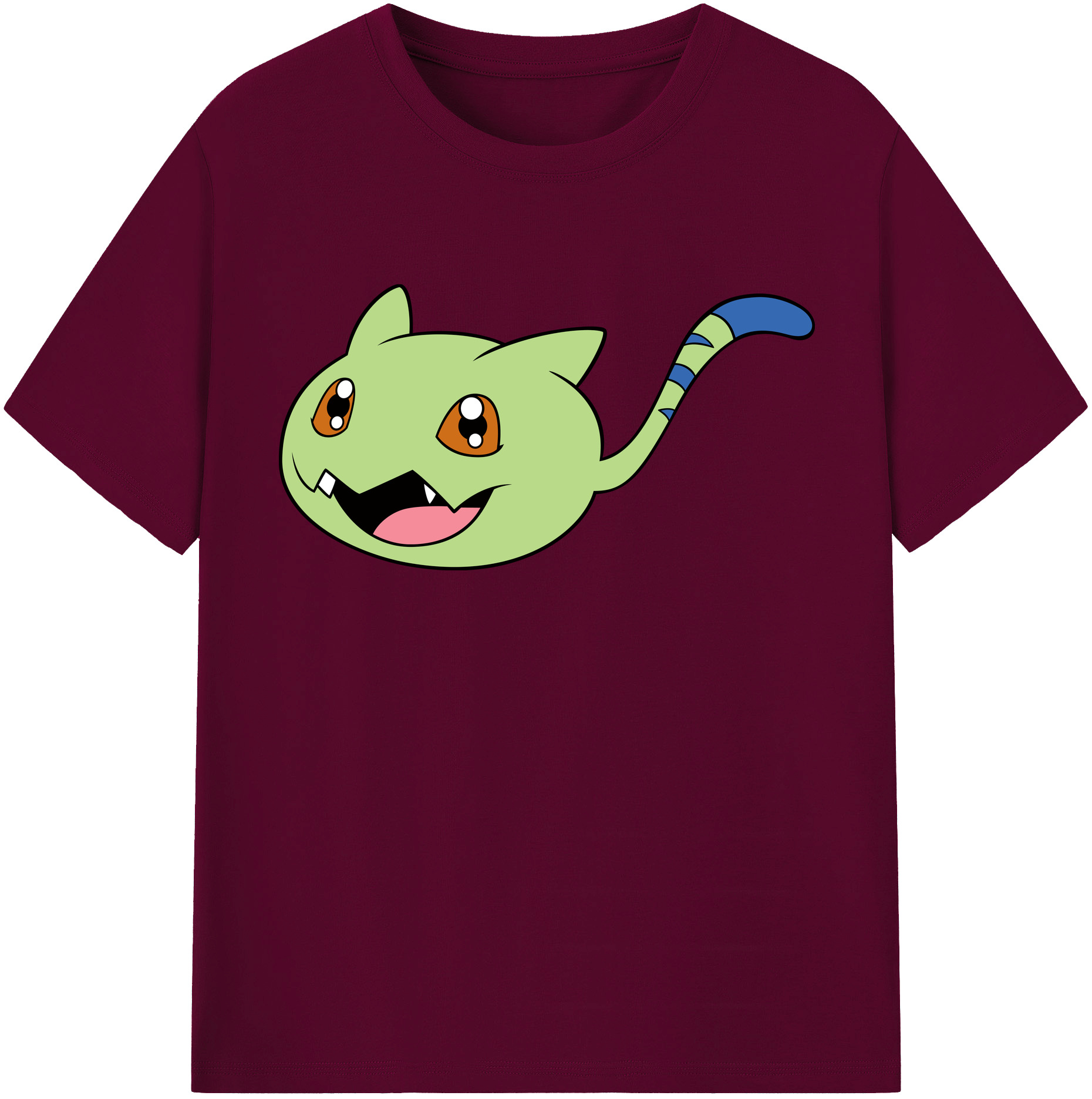（画像用） Digimon デジタルモンスター/デジモン レディースカジュアルプリントTシャツ（綿100％）